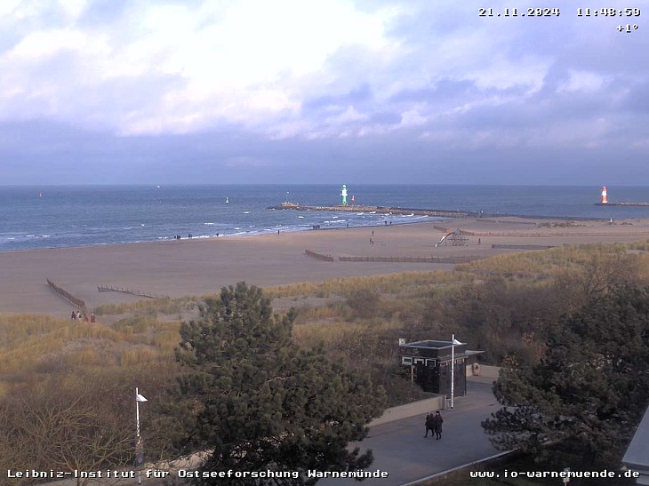 Webcam Leibniz-Institut für Ostseeforschung Warnemünde