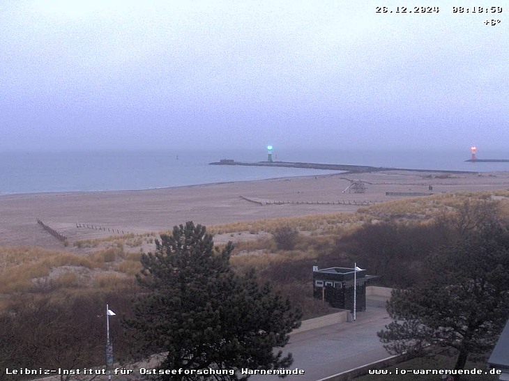 Webcam Leibniz-Institut für Ostseeforschung Warnemünde